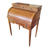 Bureau ancien cylindrique style louis xvi