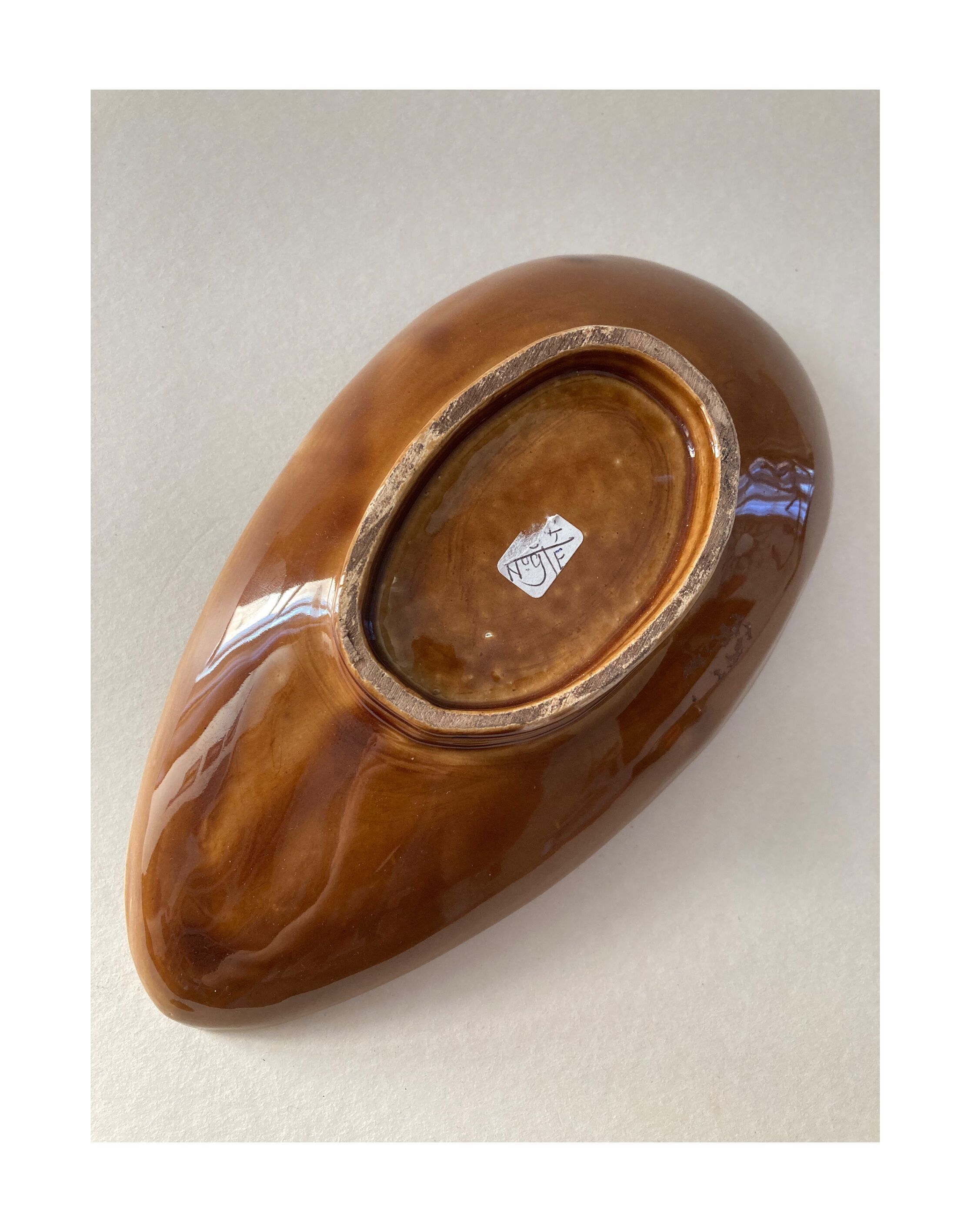 Empty ceramic pocket