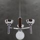 1930s Art Deco Chandelier, Czechoslovakia
