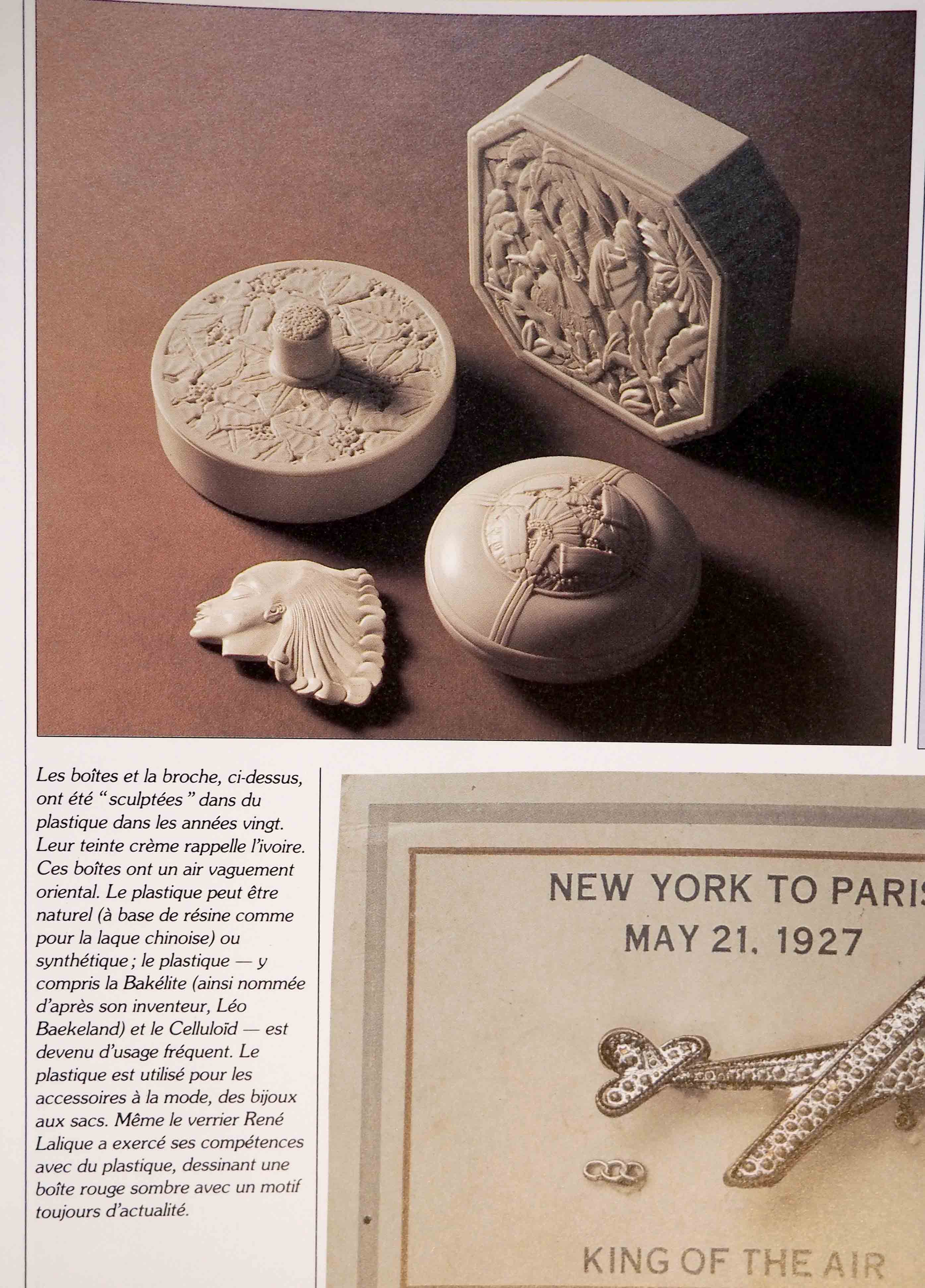 Art deco bakelite box