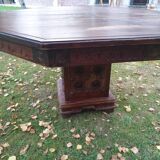Table octogonale de salon Inde