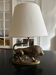 vintage brass lamp "Lion"