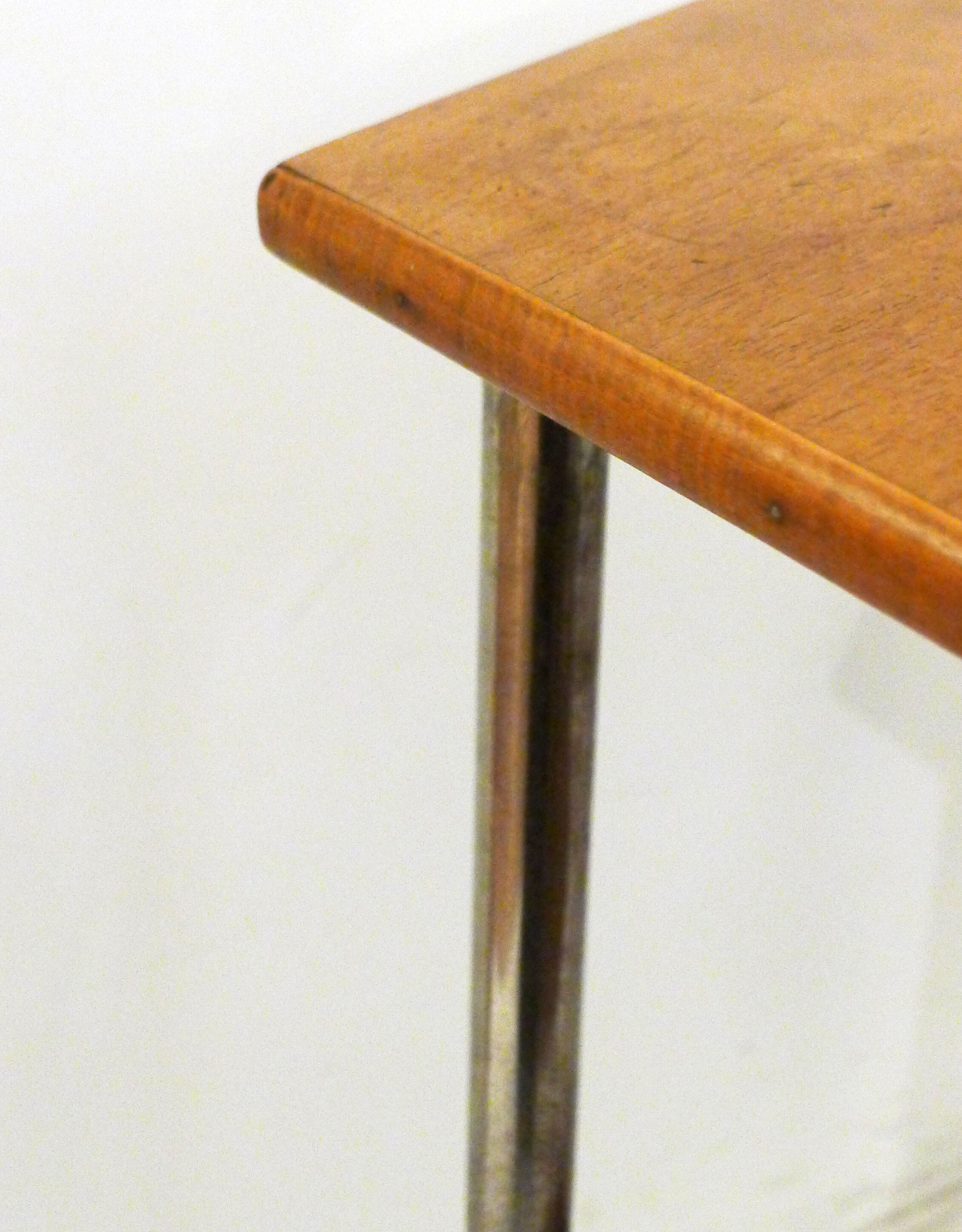 Hexagonal Art Deco pedestal table