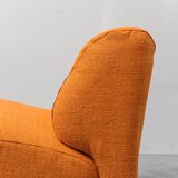 Modular 2-seater sofa in fabric, 1970s vintage modernism