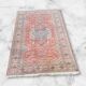 Handmade oriental rug in wool. 1950