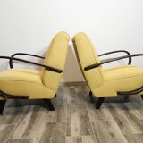 Armchairs by Jindrich Halabala, 1940s, Set of 2