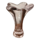 Small corolla vase in crystal from Vannes art-deco period - h 18.5 cm