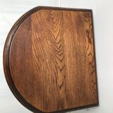 Tabouret de ferme demi lune vintage