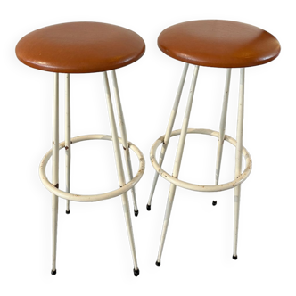 Pair of high stools 1950