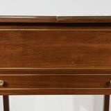 Small Mahogany Living Room Table, Directoire taste – Early 20th century