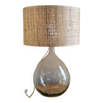 Large vintage Dame Jeanne table lamp from the 1960s