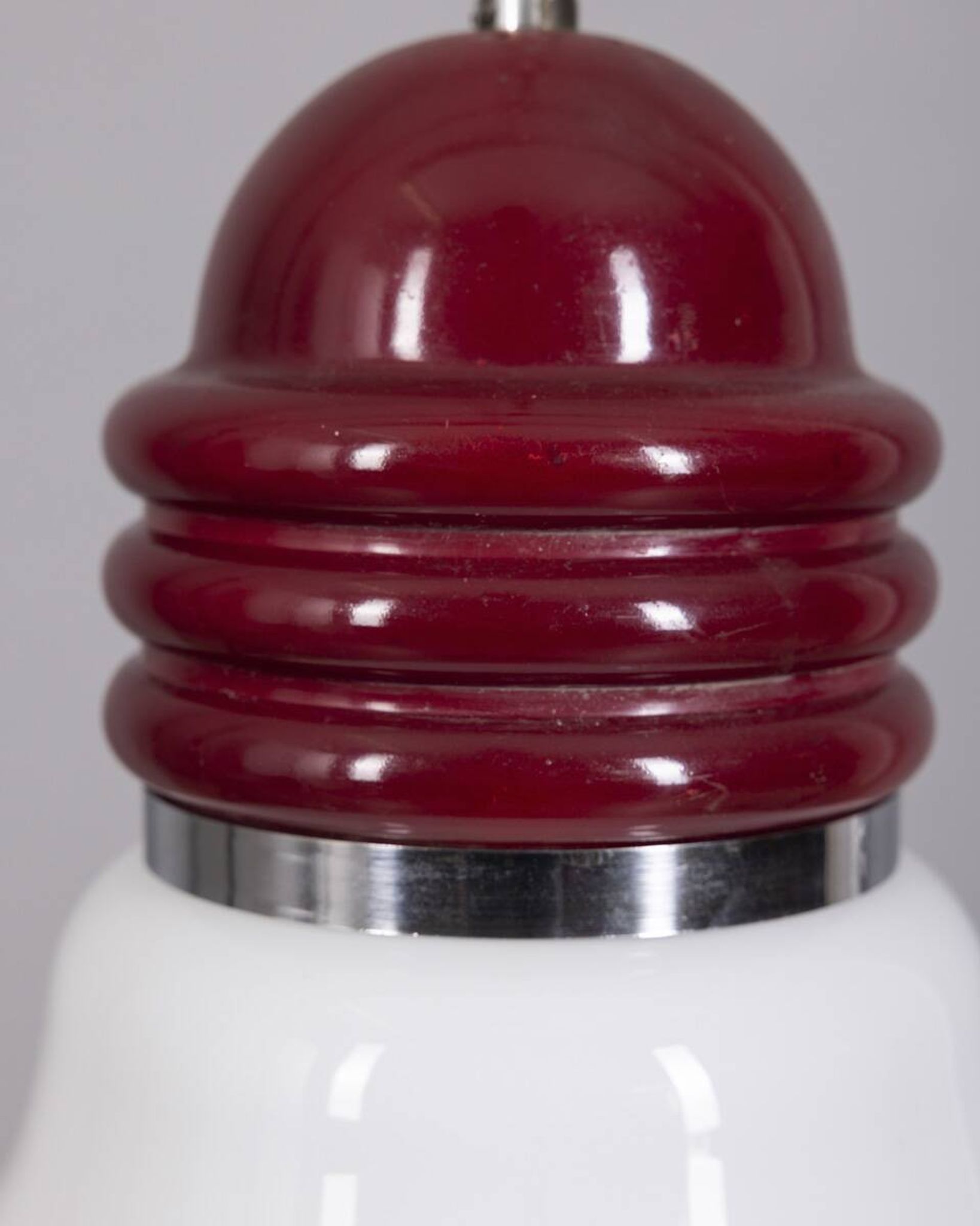 Vintage Glass and Metal Arianna Pendant Lamp by Piero Brombin for Artemide,