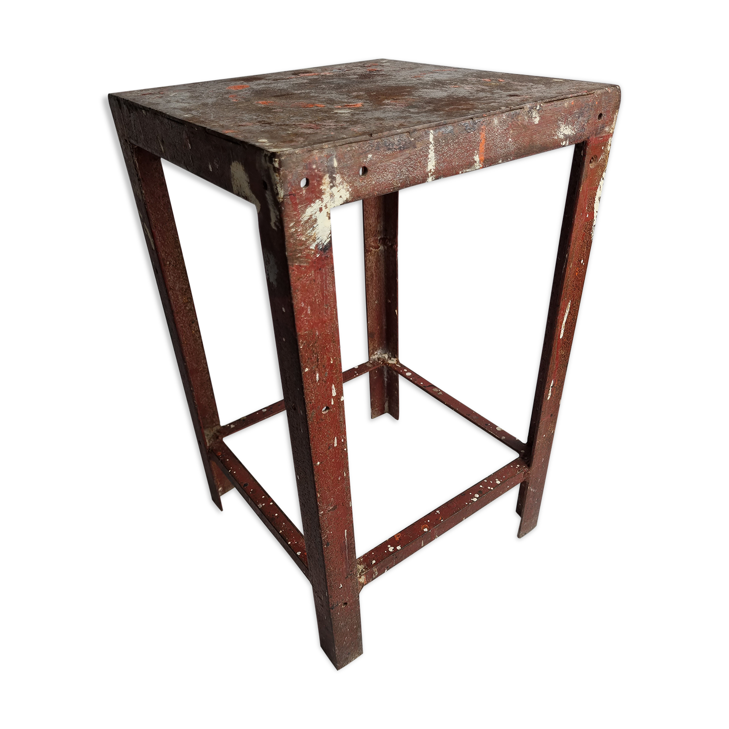 Metal workshop stool, 44 cm