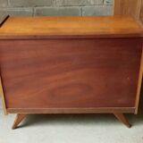 Vintage sideboard with compass feet