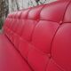 Red leatherette sofa, 1970s