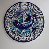 Tunisian fish plates, circa 1970