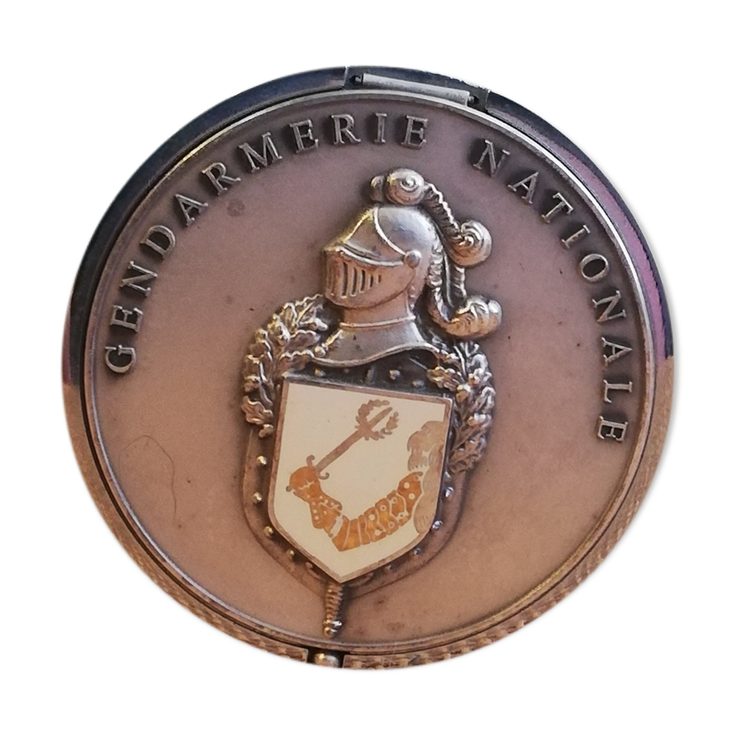 Metal box "national gendarmerie"