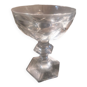 Baccarat champagne glass Harcourt model