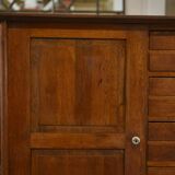 Oak buffet reconstruction by René Gabriel 1940s