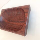 Empty pocket structured wooden Scandinavian style / vintage 60s-70s