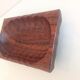 Empty pocket structured wooden Scandinavian style / vintage 60s-70s