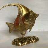 Brass scalar fish