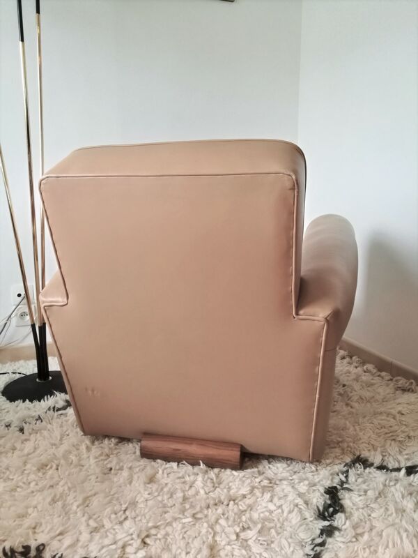 fauteuil club cuir Vintage