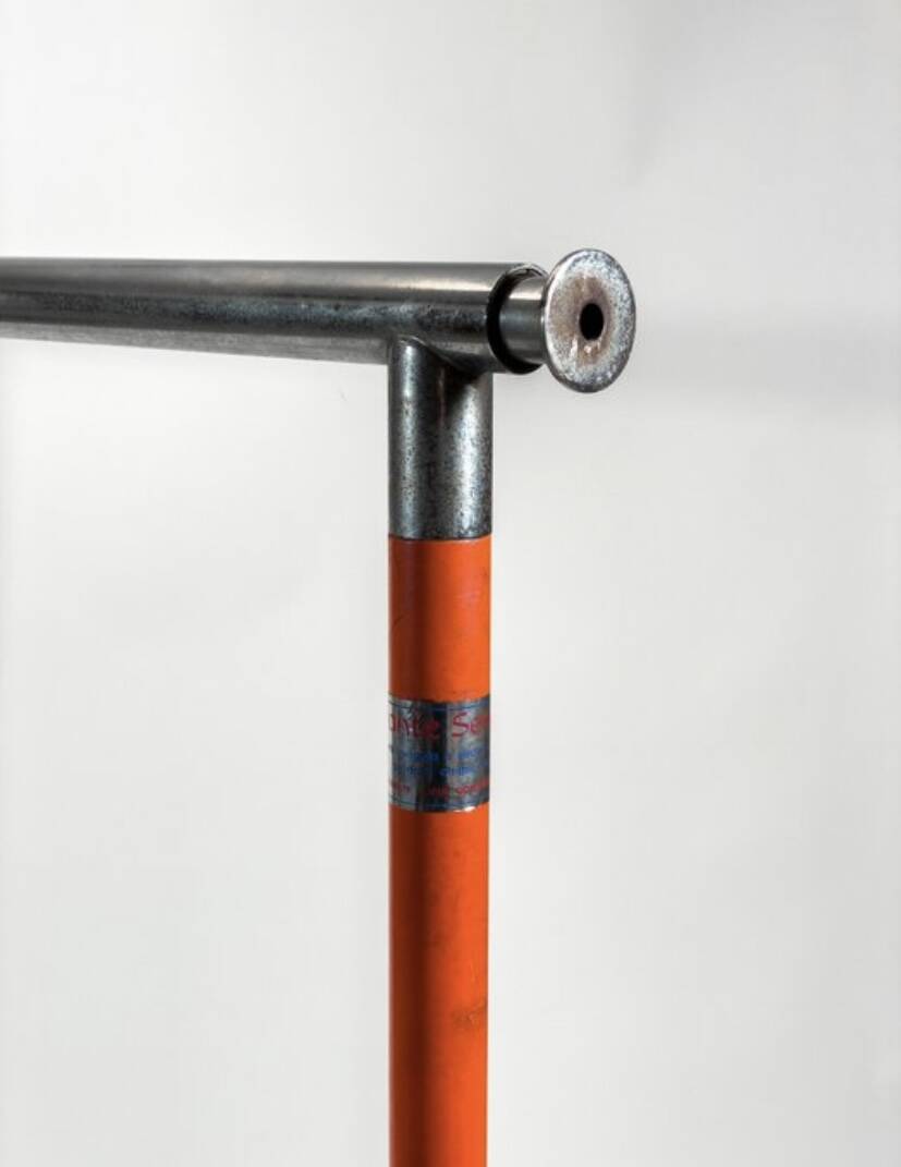 Industrial dry cleaning rack 1970