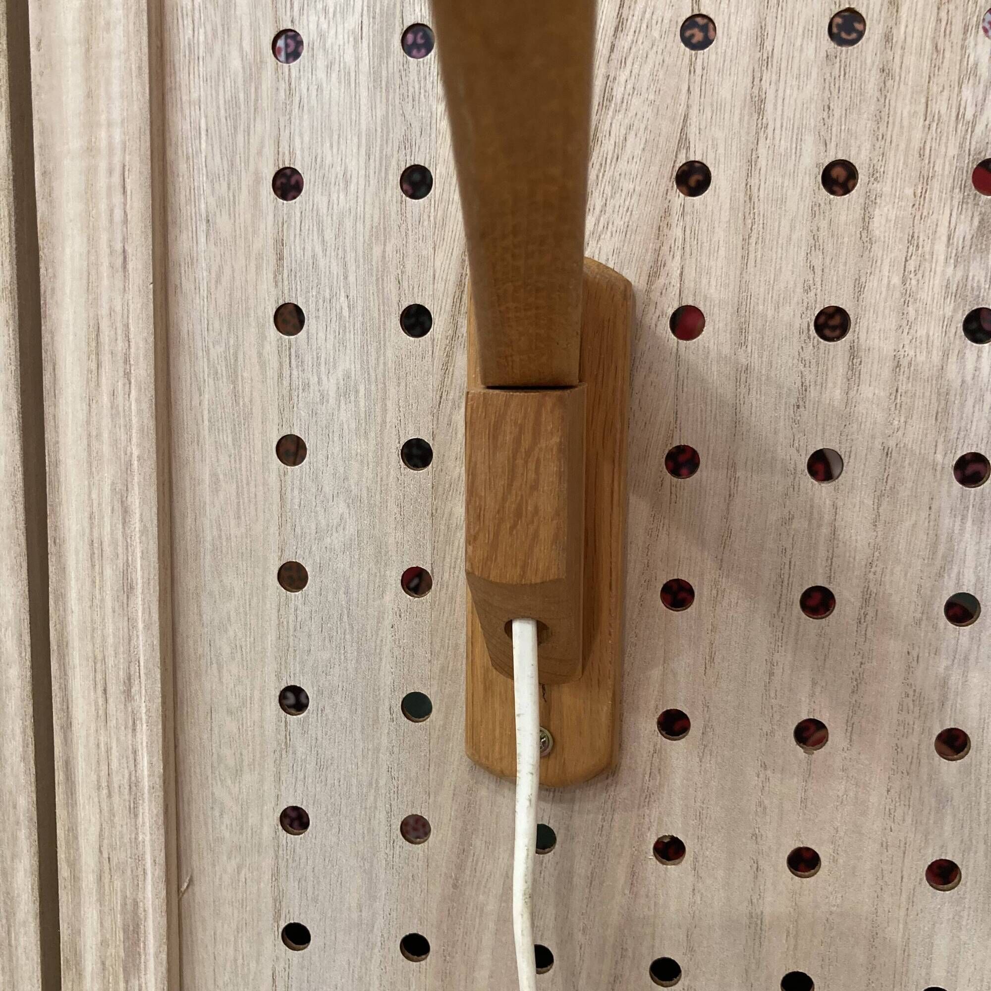 LARGE SCANDINAVIAN DESIGN WALL LIGHT STAMPED 1950.
