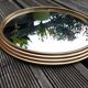 Plateau miroir rond