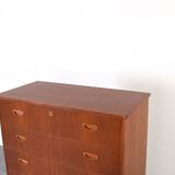 Mid-Century Danish Teak Chest of Drawers, 1960s.