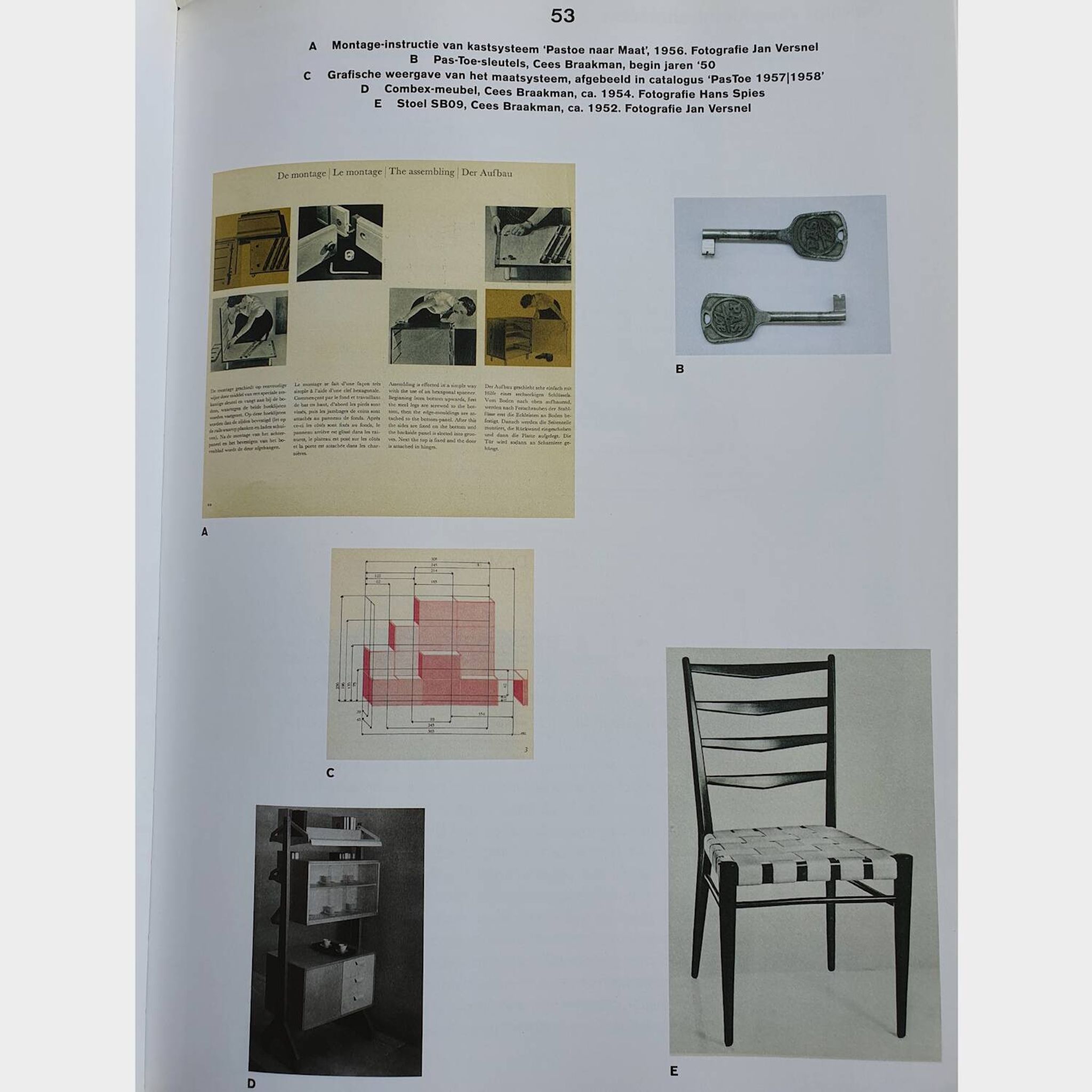 Set of four mid century dining chairs model SB09 by Cees Braakman, Pastoe