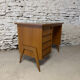 Child's desk 1950, vintage compass legs