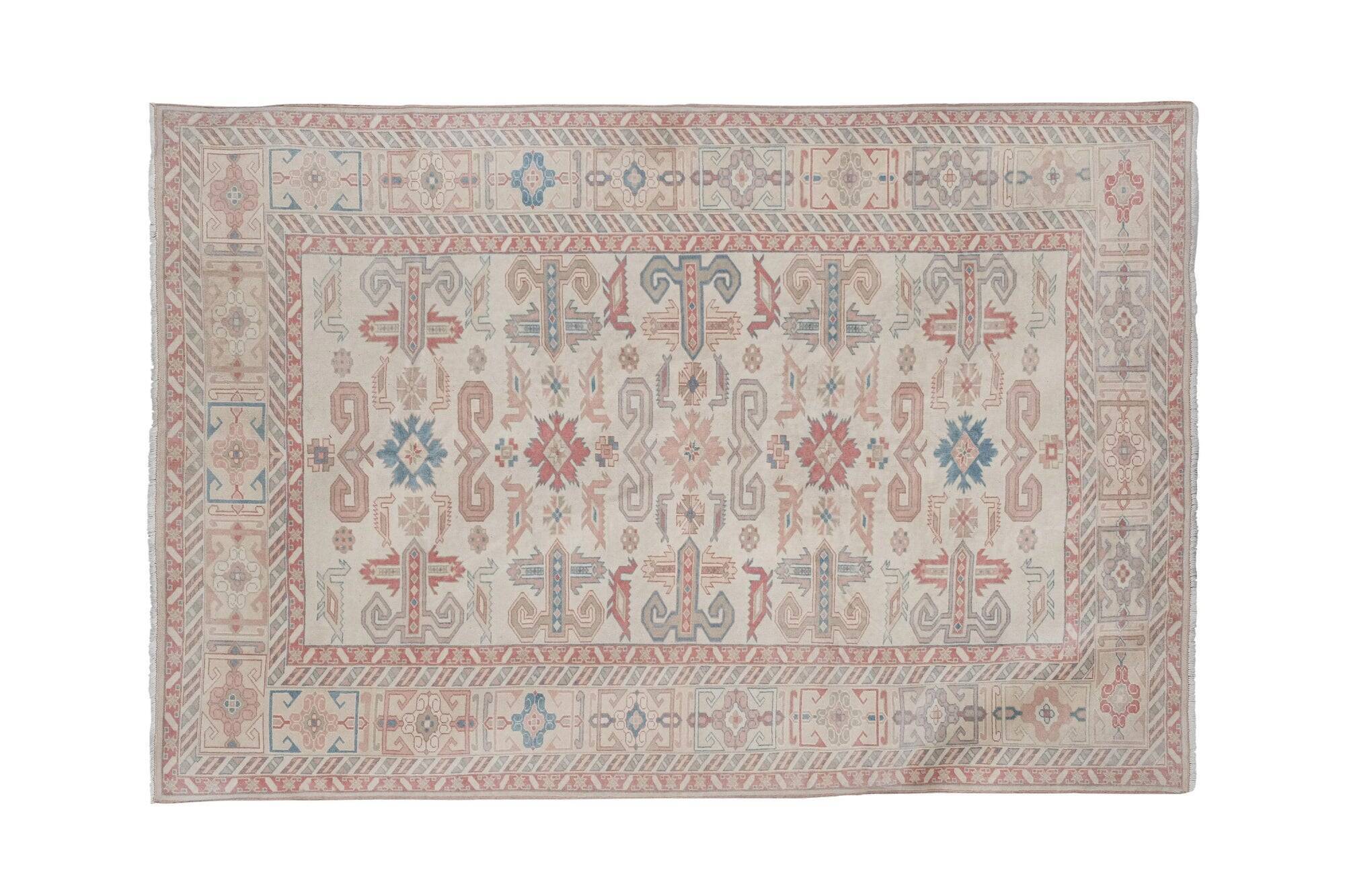 Vintage handmade Turkish rug 175x254 cm
