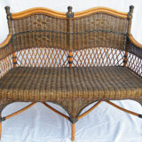 Vintage  in rattan and wicker