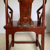 Chinese red laqué chair