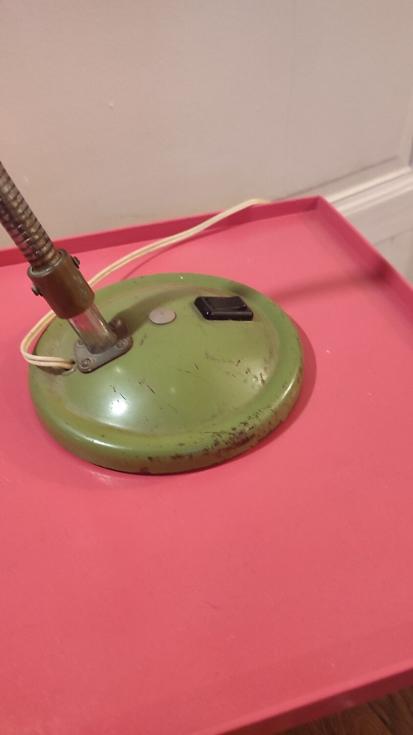 Vintage desk lamps