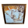 Painting Oil on panel "Charolais cattle"