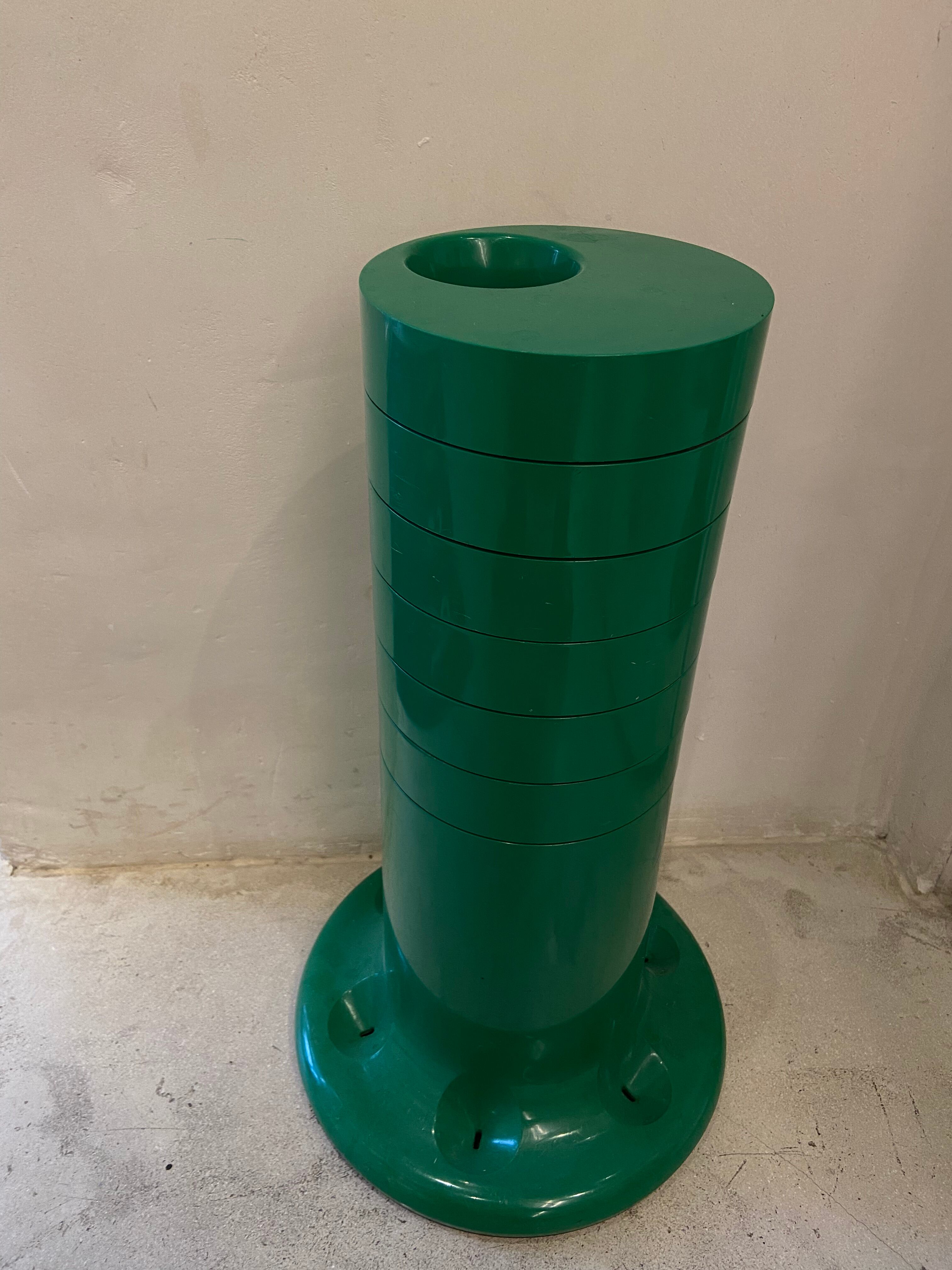 Pluvium green umbrella stand