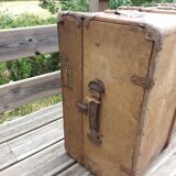 Old travel trunk