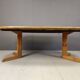 Rainer Daumiller pine wood dining set for Hirtshals Savvaerk - set of 4