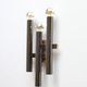 Chrome wall light by Sciolari for Boulanger, Belgium 1970s