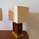 Pair of Jean-Claude Mahey lamps, 1975
