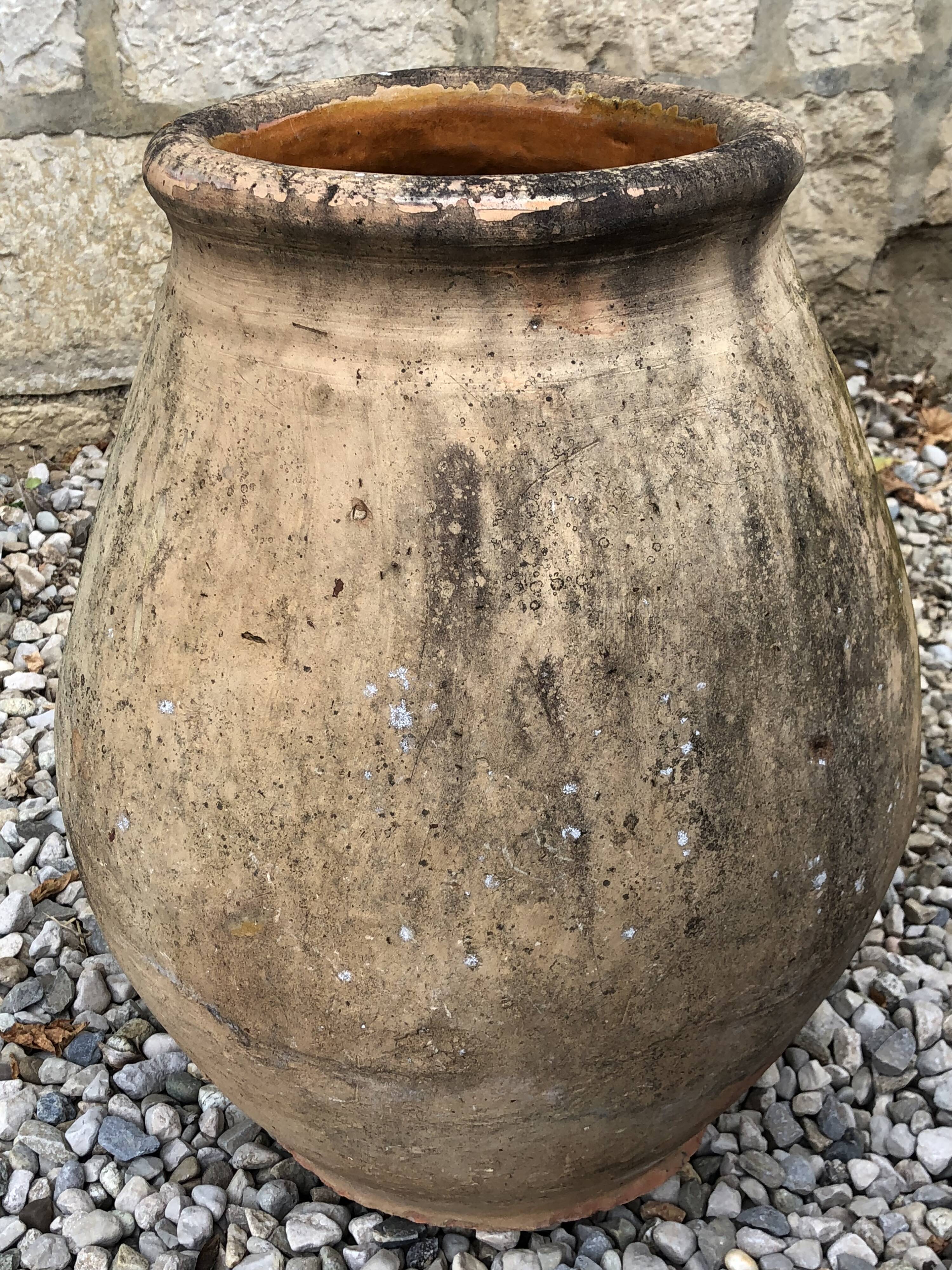 Large terracotta jar