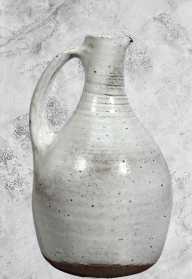 Pichet grès vintage Jeanne et Norbert Pierlot à Ratilly