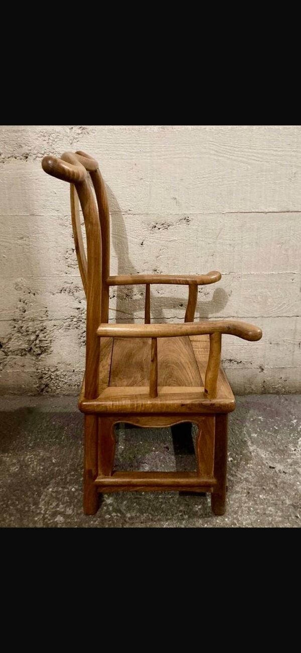 Petite chaise chinoise style Ming en huanghuali