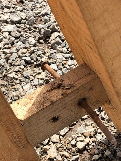 Former handyman's workbench