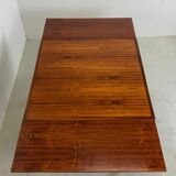 Square dining table in palisander by Lübke, 1960