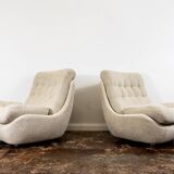 Space Age Atlantis Living Room Set, Former Czechoslovakia, 1970s