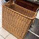 Large old wicker basket - for wood / logs
